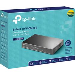 TP-LINK TL-SF1008P V5 TL-SF1008P V5 síťový switch 8 portů 10 / 100 MBit/s funkce PoE