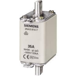 Siemens 3NA38307 NH pojistka s mechanickým ukazatelem zajištění Vhodné pro (pojistky) velikost pojistky 000 - 4 Velikost pojistky = 00 100 A 500 V/AC, 250 V/DC