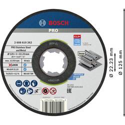 Bosch Accessories X-LOCK Standard for Inox WA 60 T BF 2608619267 řezný kotouč rovný 125 mm 10 ks kov, nerezová ocel