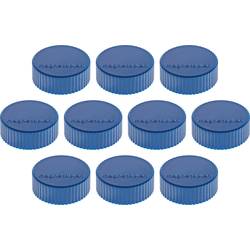 magnetoplan magnet Discofix Magnum (Ø x v) 34 mm x 13 mm kulatý tmavě modrá 10 ks 1660014