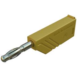 Hirschmann Test & Measurement LAS N WS Au banánek zástrčka, rovná Ø pin: 4 mm žlutá 1 ks