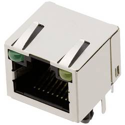 encitech 3260-0021-18, konektor RJ, zásuvka, vestavná horizontální, 1 ks