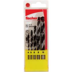 Fischer CTS 5 536606 sada vrtáku do betonu 5dílná 4 mm, 5 mm, 6 mm, 7 mm, 8 mm, 9 mm, 10 mm válcová stopka 1 sada