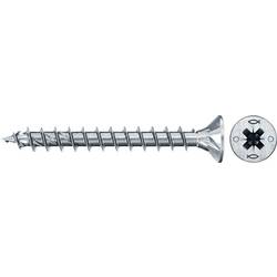 Fischer 670301 Power-Fast II CZF šrouby do dřevotřísky 4.5 mm 40 mm křížová drážka Pozidriv ocel galvanizováno zinkem 500 ks