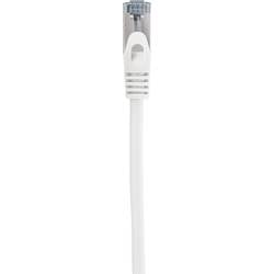 Renkforce RF-5044036 RJ45 síťové kabely, propojovací kabely CAT 6A S/FTP 5.00 m bílá s ochranou, samozhášecí 1 ks