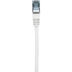 Renkforce RF-5044036 RJ45 síťové kabely, propojovací kabely CAT 6A S/FTP 5.00 m bílá s ochranou, samozhášecí 1 ks