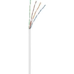Renkforce RF-5044010 RJ45 síťové kabely, propojovací kabely CAT 5e U/UTP 3.00 m bílá s ochranou 1 ks