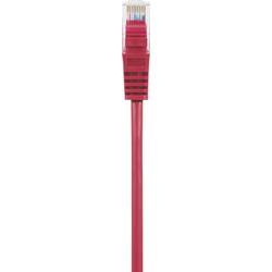 Renkforce RF-5044012 RJ45 síťové kabely, propojovací kabely CAT 5e U/UTP 3.00 m červená s ochranou 1 ks