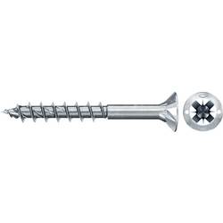 Fischer 670117 Power-Fast II šrouby do dřevotřísky 3.5 mm 40 mm křížová drážka Pozidriv ocel galvanizováno zinkem 300 ks