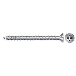Fischer 670027 Power-Fast II CZF šrouby do dřevotřísky 3 mm 16 mm křížová drážka Pozidriv ocel galvanizováno zinkem 200 ks