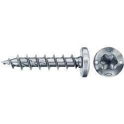 Fischer 670056 Power-Fast II šrouby do dřevotřísky 3 mm 12 mm T profil ocel galvanizováno zinkem 200 ks