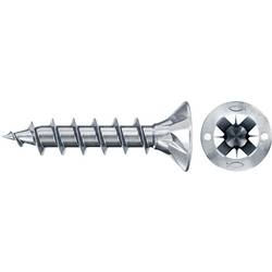 Fischer 670085 Power-Fast II CZF šrouby do dřevotřísky 3.5 mm 12 mm křížová drážka Pozidriv ocel galvanizováno zinkem 200 ks