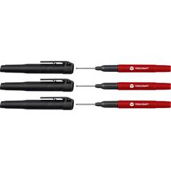 TOOLCRAFT TO-10179735 popisovač pro vrtání otvorů 1 mm 3 ks