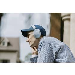 OneOdio sluchátka uzavřená (Over Ear) Bluetooth® modrá Potlačení hluku složitelná mobil