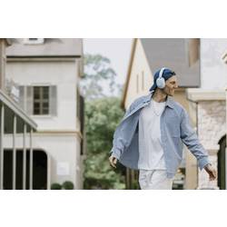 OneOdio sluchátka uzavřená (Over Ear) Bluetooth® modrá Potlačení hluku složitelná mobil