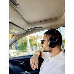 OneOdio sluchátka uzavřená (Over Ear) Bluetooth® černá Potlačení hluku složitelná mobil
