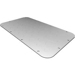 Rittal AX 2576.100 2576100 Přírubová deska (d x š) 221 mm x 401 mm ocelový plech šedá 1 ks