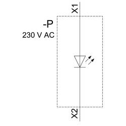 Siemens 3SU1106-6AA20-3AA0 světelný hlásič 1 ks