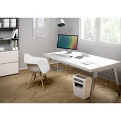 Leitz IQ Home Office P4 skartovačka na kousky 4 x 28 mm 23 l Počet listů (max.): 10 listů Stupeň zabezpečení (skartovač) 4 Křížový řez sponky do sešívačky,