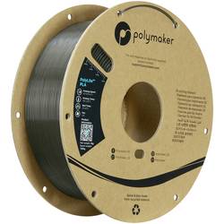 Polymaker PA02095 PA02095 vlákno pro 3D tiskárny PLA plast Vysoká tuhost, Vysoká pevnost v tahu 1.75 mm 1000 g Tmavě šedá PolyLite™ 1 ks