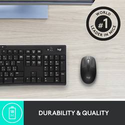 Logitech M190 optická myš, přenos bezdrátový, 3 tlačítko, 1000 dpi, středně šedá