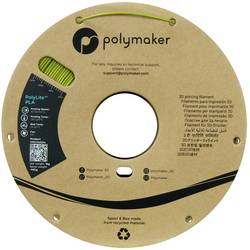 Polymaker PA02058 Polymaker PolyLite PLA Filament Olive Green 1.75 mm / 1kg vlákno pro 3D tiskárny PLA plast Vysoká tuhost, Vysoká pevnost v tahu 1.75 mm 1000