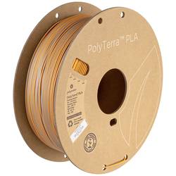 Polymaker PA04024 Dual vlákno pro 3D tiskárny PLA plast Nižší obsah plastů, Matná 1.75 mm 1000 g Mlžná oranžová, šedá, oranžová PolyTerra™ 1 ks