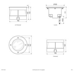 EVN PC67101202 PC67101202 podlahové svítidlo LED 12 W nerezová ocel