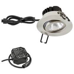 EVN PC650N91340 PC650N91340 LED vestavné svítidlo, LED, pevně vestavěné LED, 8.4 W, nerezová ocel
