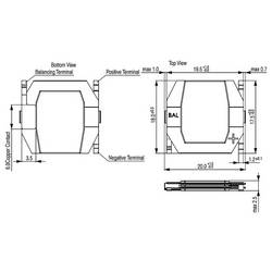 Schurter 3-153-442 Superkondenzátor (Super Cap) 120 mF (d x š x v) 20 x 18 x 2.5 mm 1 ks