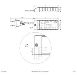 EVN SLK12036 napájecí zdroj pro LED konstantní napětí 36 W 12 V schválení nábytku 1 ks
