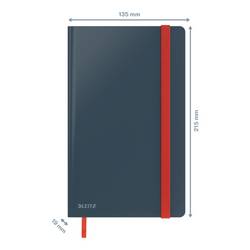 Leitz 44540089 poznámková kniha čtverečkovaný šedá 80 listů DIN A5