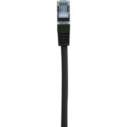 Renkforce RF-5047476 RJ45 síťové kabely, propojovací kabely CAT 6A S/FTP 3.00 m černá samozhášecí 1 ks