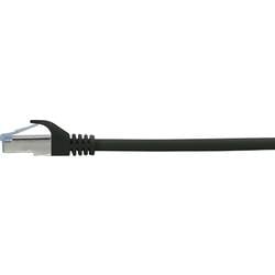 Renkforce RF-5047476 RJ45 síťové kabely, propojovací kabely CAT 6A S/FTP 3.00 m černá samozhášecí 1 ks