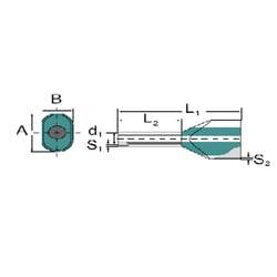 Wire end ferrule, 1,5 mm&sup2;, 8 mm, Colour code: Weidm&uuml;ller, Red