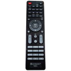 soundmaster DAB970BR1 DAB970BR1 stolní rádio, DAB+, FM, AUX, Bluetooth, CD, USB, s USB nabíječkou, vč. dálkového ovládání, funkce alarmu, hnědá