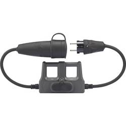 VOLTCRAFT DLA-1L 16 měřicí adaptér, ochranný kontakt 16 A - ochranný kontakt 16 A
