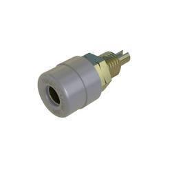 Hirschmann Test & Measurement BIL 20 Au gr zdířka pro banánek zásuvka, vestavná vertikální Ø pin: 4 mm šedá 1 ks Piece