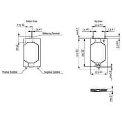 Schurter 3-153-428 Superkondenzátor (Super Cap) (d x š x v) 31.5 x 17 x 2.7 mm 1 ks