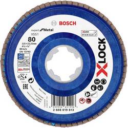 Bosch Accessories 2608619813 X551 vějířový brusný kotouč Průměr 115 mm Ø otvoru 22.23 mm Zrnitost 80 1 ks