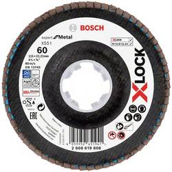 Bosch Accessories 2608619808 X551 vějířovitý brusný kotouč Průměr 115 mm Ø otvoru 22.23 mm Zrnitost 60 1 ks