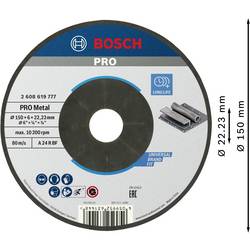 Bosch Accessories Standard for Metal 2608619777 brusný kotouč 150 mm 1 ks kov