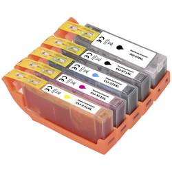 Renkforce Ink náhradní Canon PGI-570PGBK XL, CLI-571BK XL, CLI-571C XL, CLI-571M XL, CLI-571Y XL kompatibilní kombinované balení černá, foto černá, azurová,