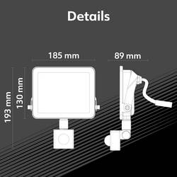 Müller-Licht Miami 21600064 venkovní LED reflektor 30 W Barvy světla (LED svítidlo): neutrální bílá