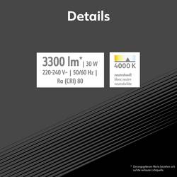 Müller-Licht Orlando 21600073 venkovní LED reflektor 30 W Barvy světla (LED svítidlo): neutrální bílá