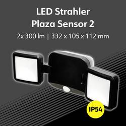 Müller-Licht Plaza 27700040 venkovní LED reflektor s PIR detektorem 10 W Barvy světla (LED svítidlo): neutrální bílá