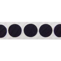 VELCRO® E28802233011425 kulaté suché zipy, lepicí, háčková část, (Ø) 22 mm, černá, 1000 ks