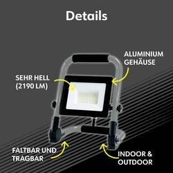 Müller-Licht Denver LED stavební reflektor 20 W 2190 lm neutrální bílá 21600052