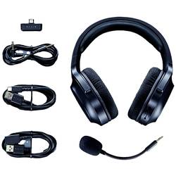 RAZER Barracuda X 2022 Headset uzavřená (Over Ear) Bluetooth®, kabelová stereo černá regulace hlasitosti, Vypnutí zvuku mikrofonu Gaming