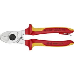 Knipex 95 16 165 T kabelové nůžky Vhodné pro (odizolační technika) hliníkový a měděný kabel, jedno- a vícežilový 15 mm 50 mm²